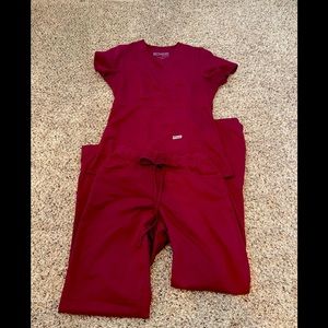 Greys anatomy scrubs set